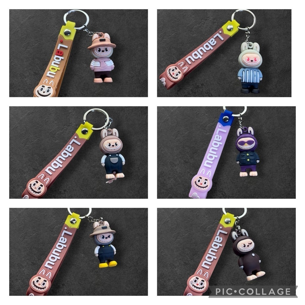 Adorable little monster keychain/bagcharm wristlet. Multiple color’s. New